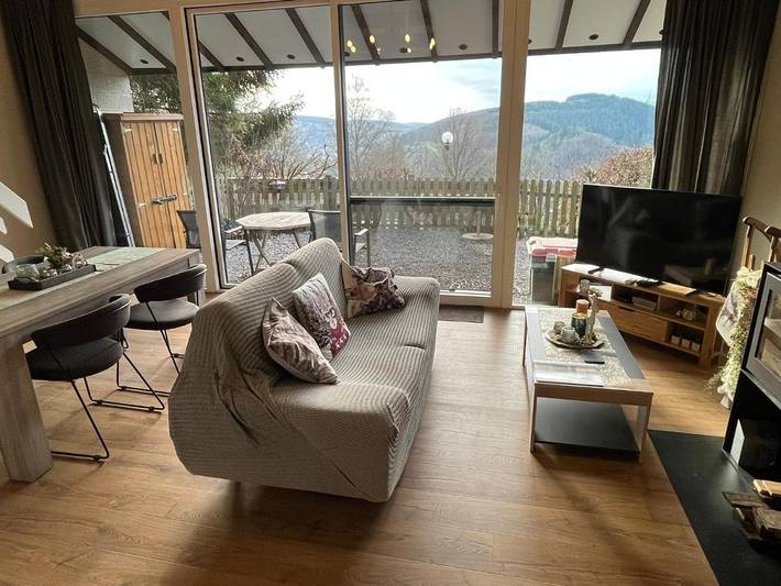 Location de vacances pour 2 personnes, avec terrasse et vue, animaux acceptés dans Petit Coo - 2