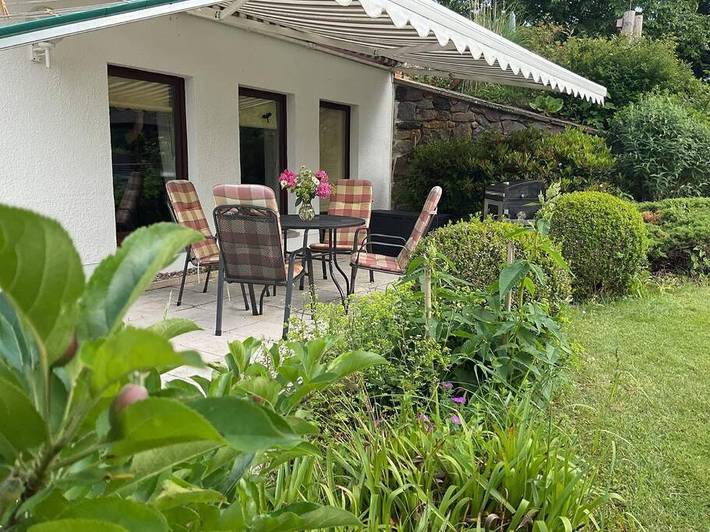 Ferienwohnung für 3 Personen, mit Terrasse und Garten in Mühl Rosin