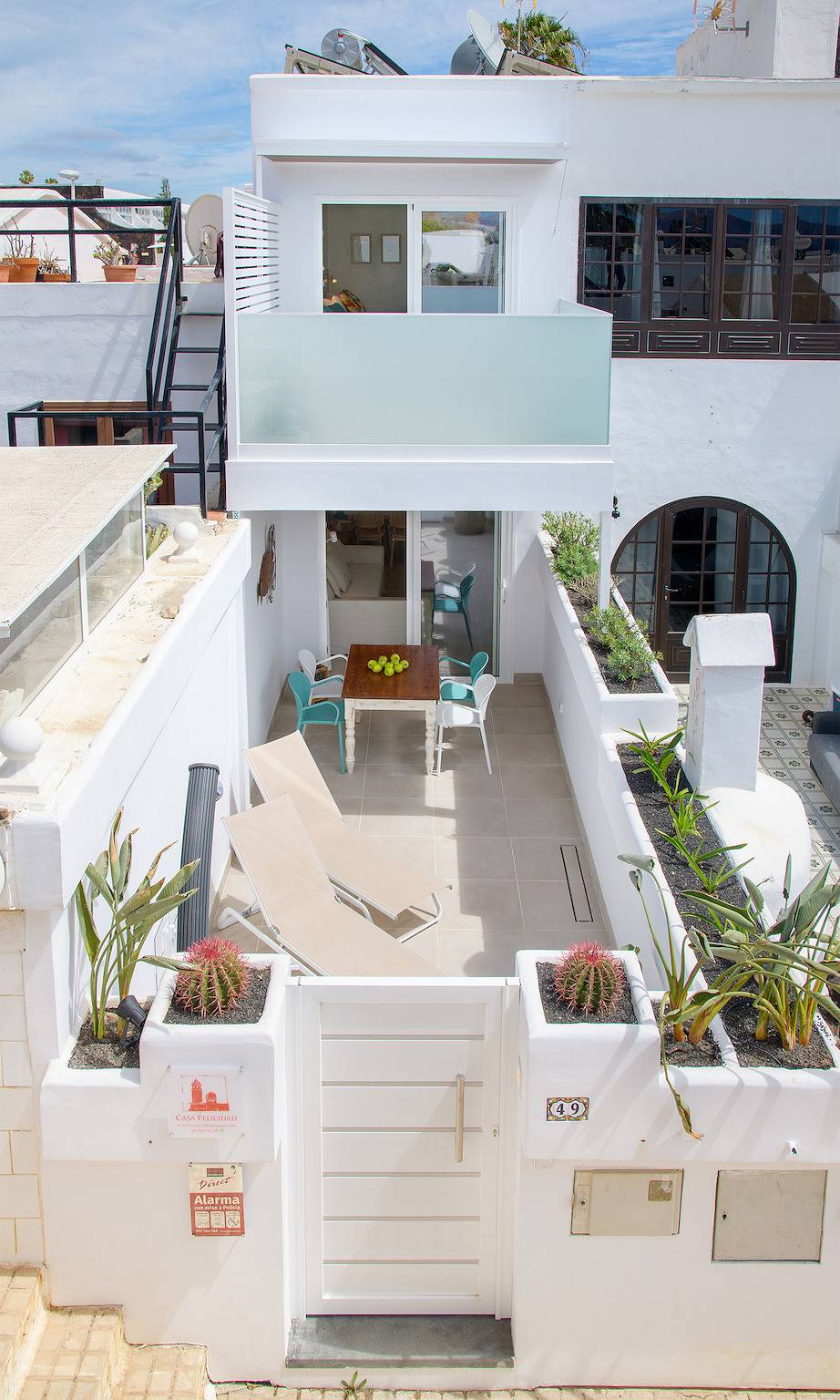 Geheel appartement, Casa Felicidad, aire acondicionado, vista mar - Puerto del Carmen, Lanzarote in Puerto del Carmen, Tías