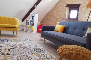 Gîte pour 6 personnes, avec balcon dans Palmas-d'Aveyron