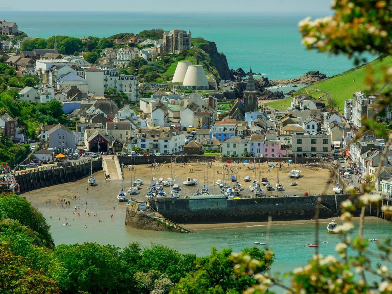 The Lamb Park Lookout in Ilfracombe, Devon