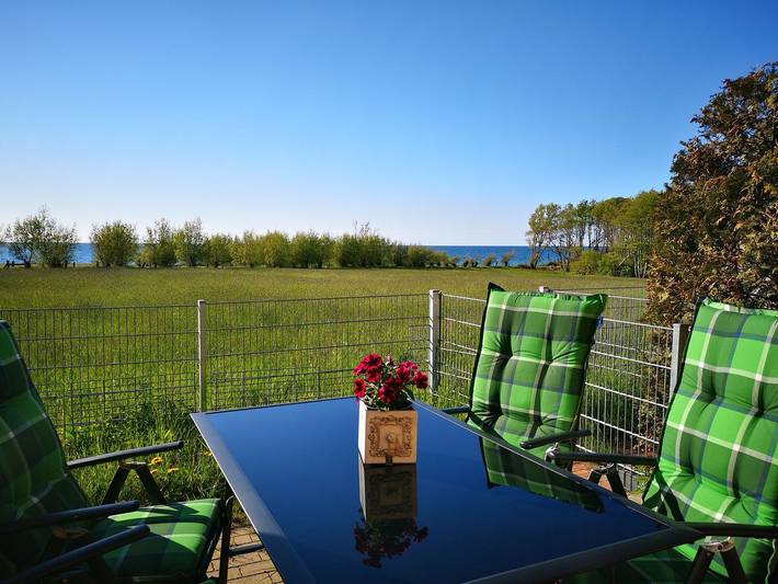 Ferienwohnung für 2 Personen, mit Terrasse und Ausblick
