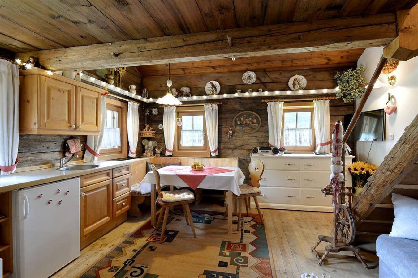 Geheel vakantieappartement, App/1 slaapkamer/douche, wc in Loferer und Leoganger Steinberge, Kirchdorf in Tirol