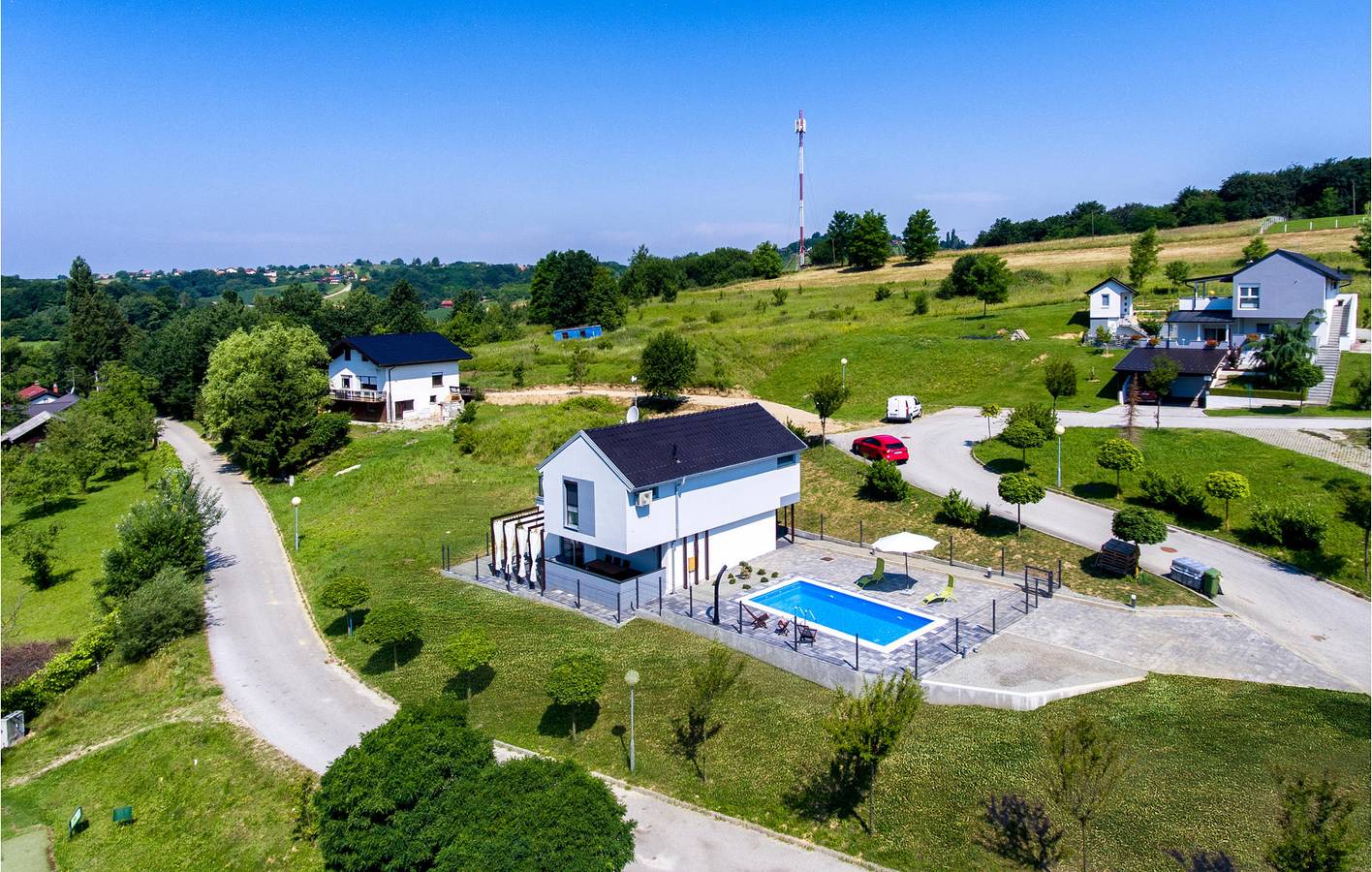 Holiday home for 6 people with terrace in Medimurje