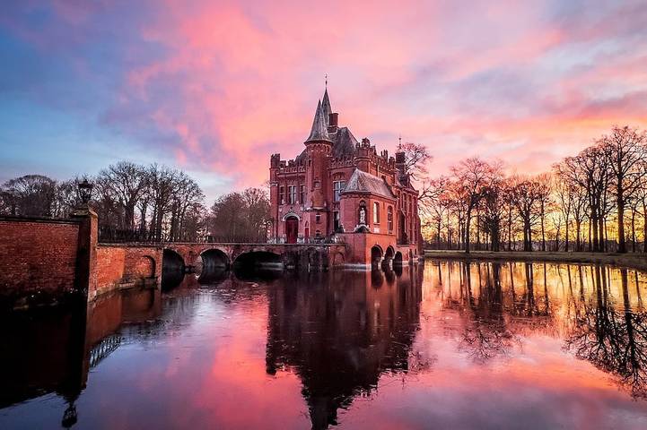 Château pour 8 personnes, avec jardin à Bruges