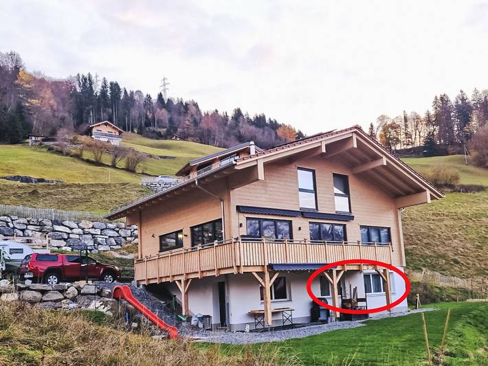 Chalet für 3 Personen, mit Terrasse in Hasliberg