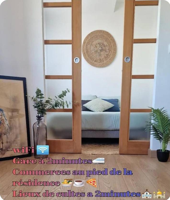 Gîte pour 4 personnes, avec Vue à Les Mureaux