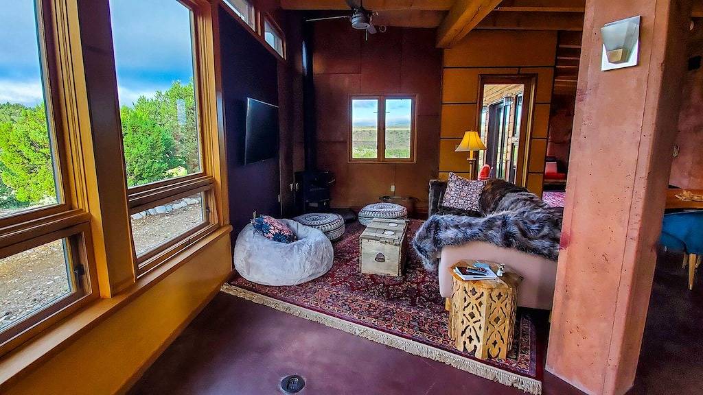 Der Red Earth Palace Rückzug in Taos County