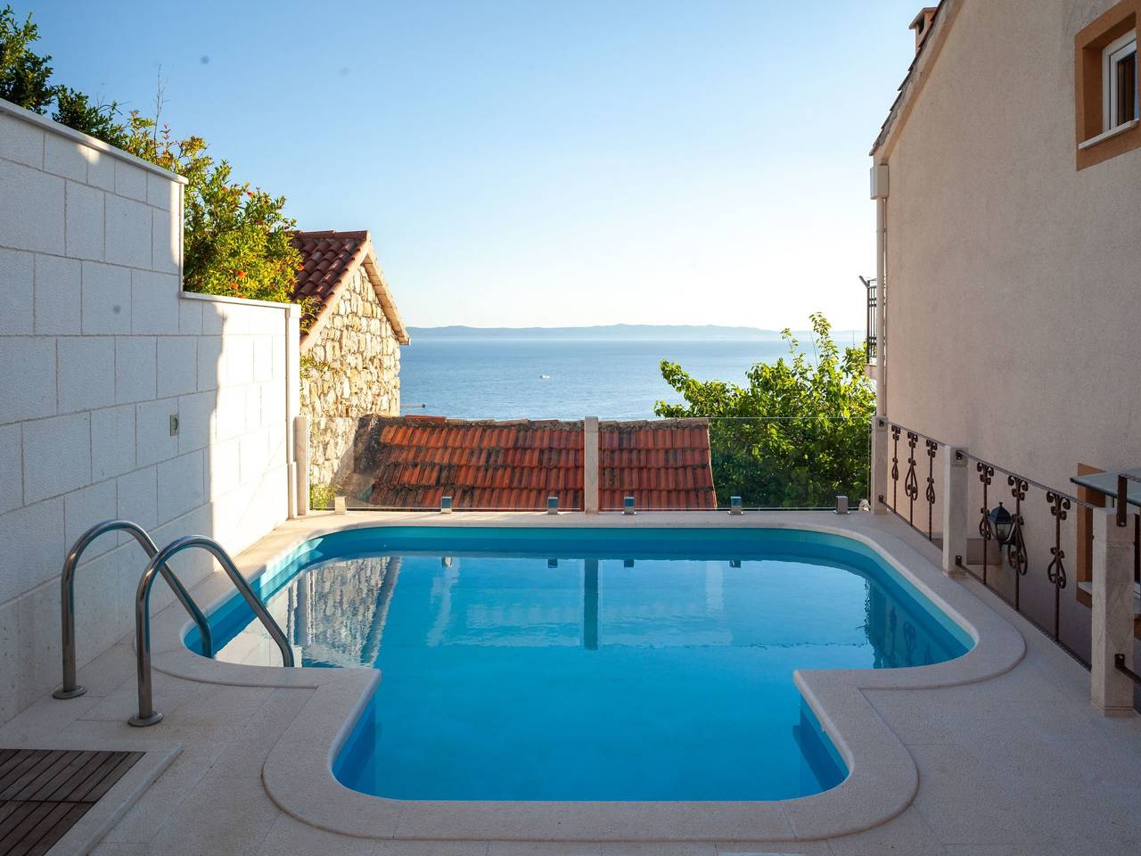 Villa Marieta - privater Pool und unvergessliche Aussicht in Makarska, Riwiera Makarska