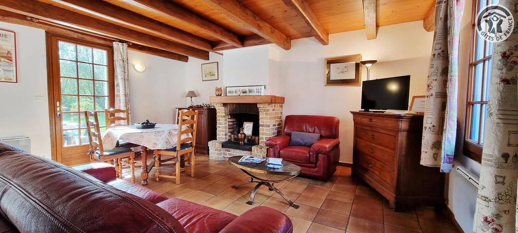 Gîte pour 4 personnes, avec jardin, animaux acceptés sur la Côte d'Opale