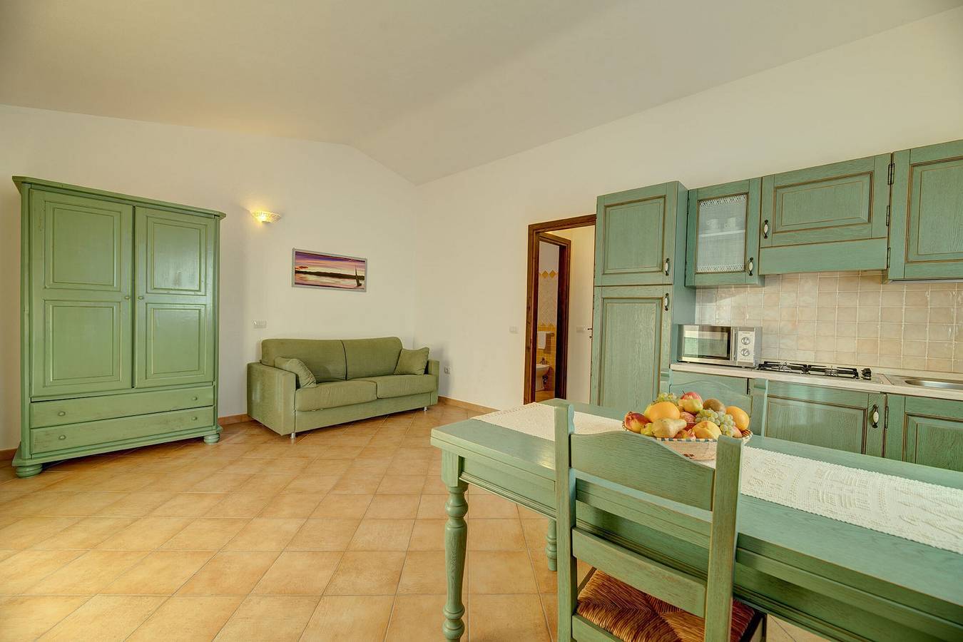Ganze Wohnung, Das fantastische Studio Residenza Badus bietet Platz für 2 Personen num0829 in Badesi, Olbia-Tempio