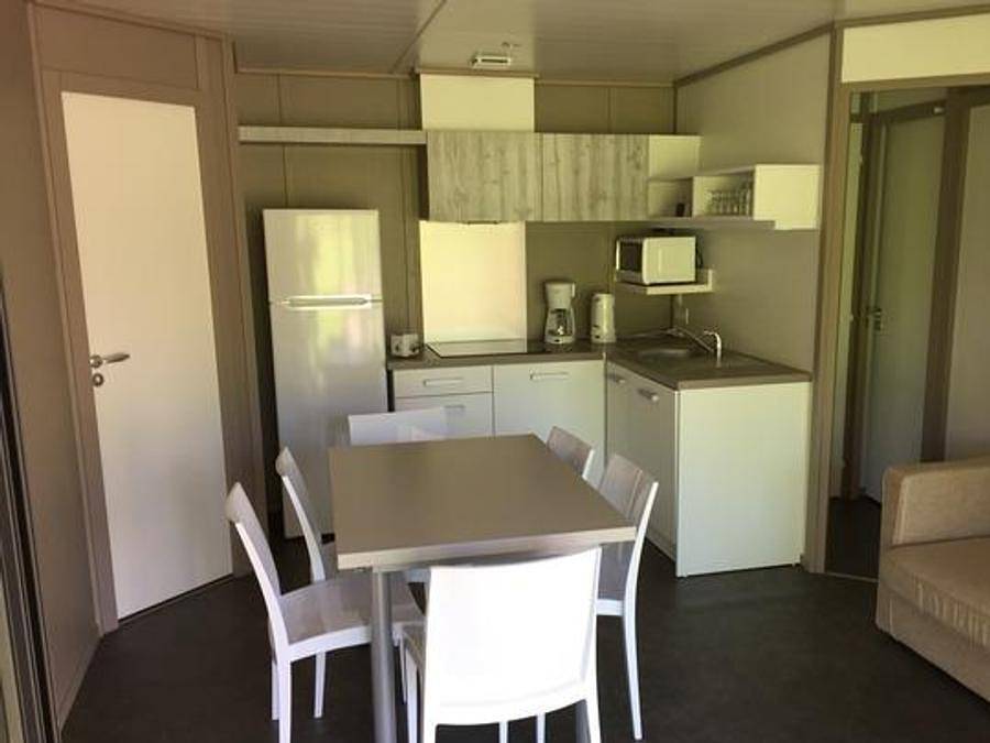 Camping Val Saint Jean - Mobilheim 4 personen - Cottage angepasst Pmr 2 Zimmer 4 Personen max in Region Mauriac