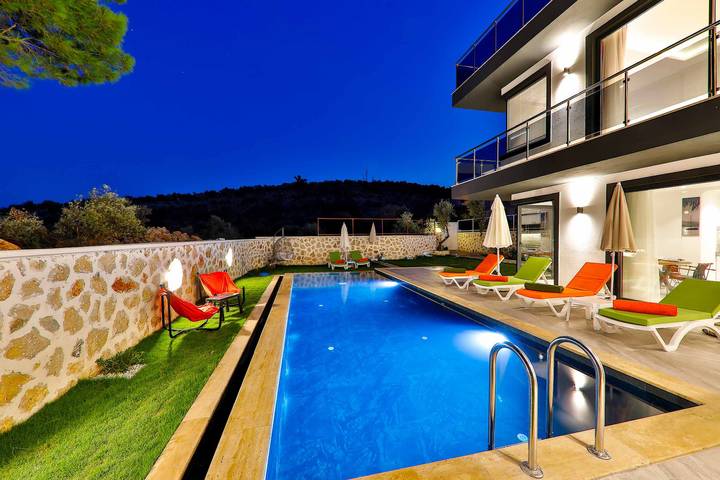 Villa pour 6 personnes, avec piscine et balcon dans Province d'Antalya - 3