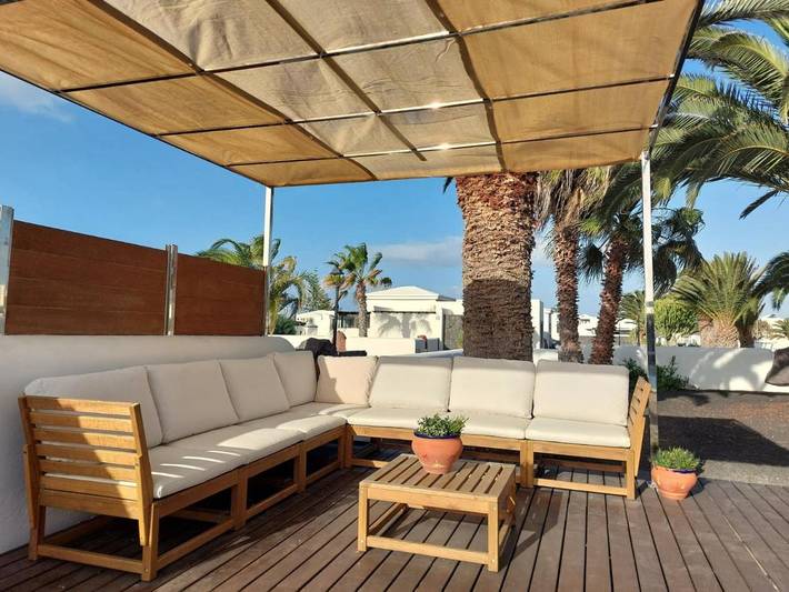 Chalet para 4 personas, con Terraza y Jardín además de Piscina y Vistas en Lanzarote - 4