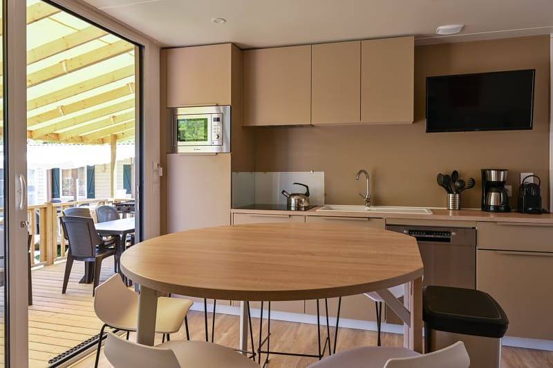 Rcn la Bastide en Ardèche — Mobil home Passiflore in Sampzon, Ardèche