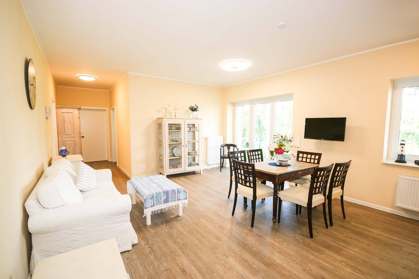 Ganze Wohnung, Ferienwohnung für 4 Personen mit Balkon/Terrasse in Gransee, Ruppiner Seenland