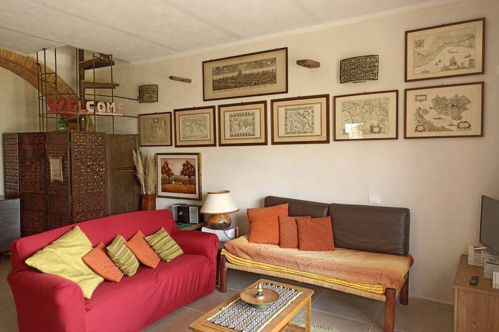 Ganze Wohnung, Casina Rossa, nestled in the Tuscan countryside in Castellina Marittima, Etruskische Küste