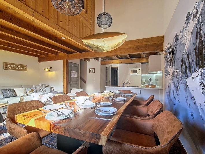 Chalet pour 8 personnes, avec Sauna dans Les Menuires