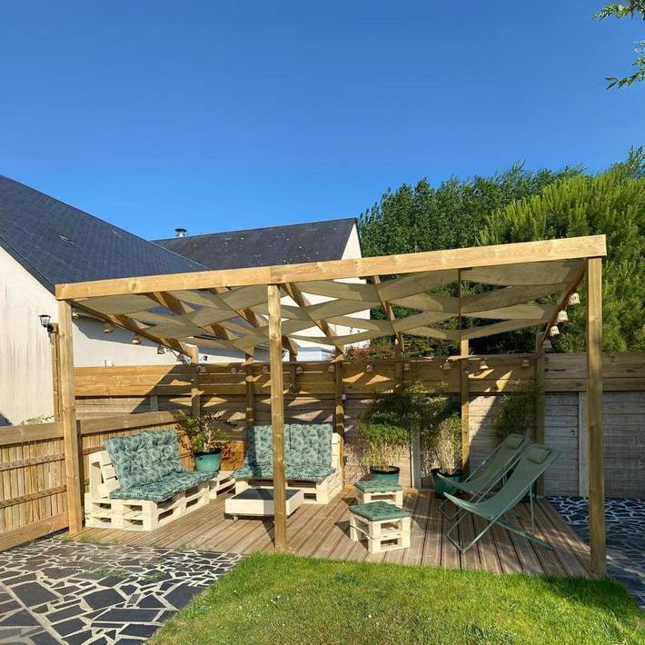 Location de vacances pour 6 personnes, avec terrasse à Bréville-sur-Mer - 2