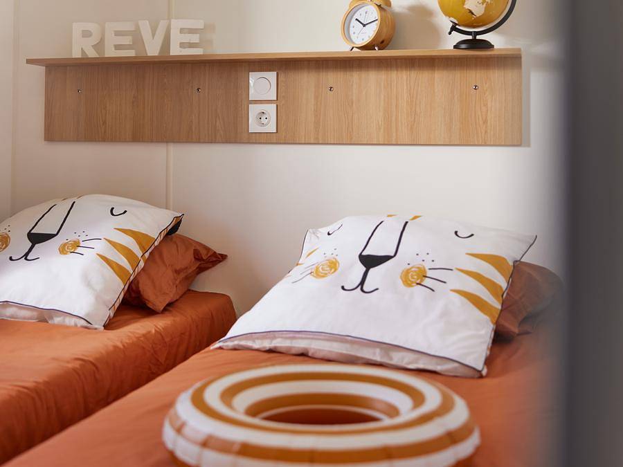 Flower Camping Les Micocouliers - Mobilheim 6 personen - 3 Schlafzimmer - neues Mobilheim in Graveson, Arles und Umgebung