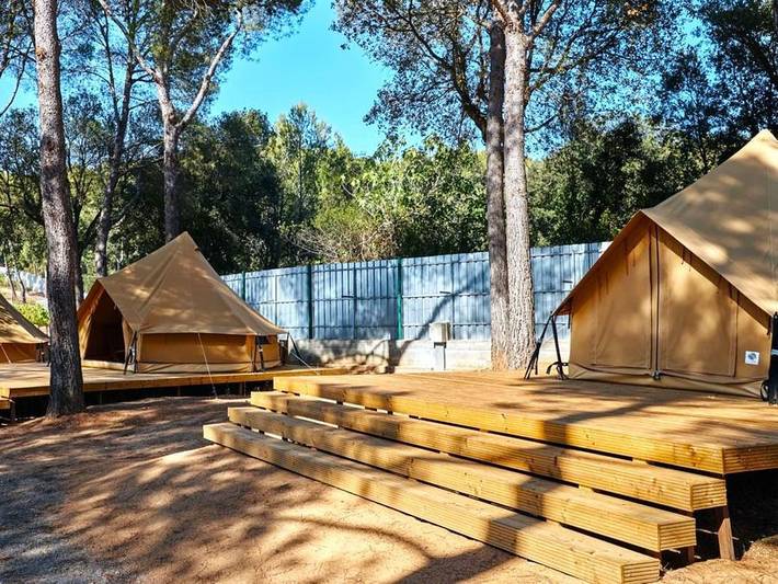 Camping für 2 Personen, mit Kinderpool in Katalonien - 3