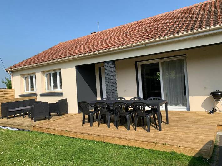 Appartement de vacances pour 8 personnes, avec jardin, animaux acceptés