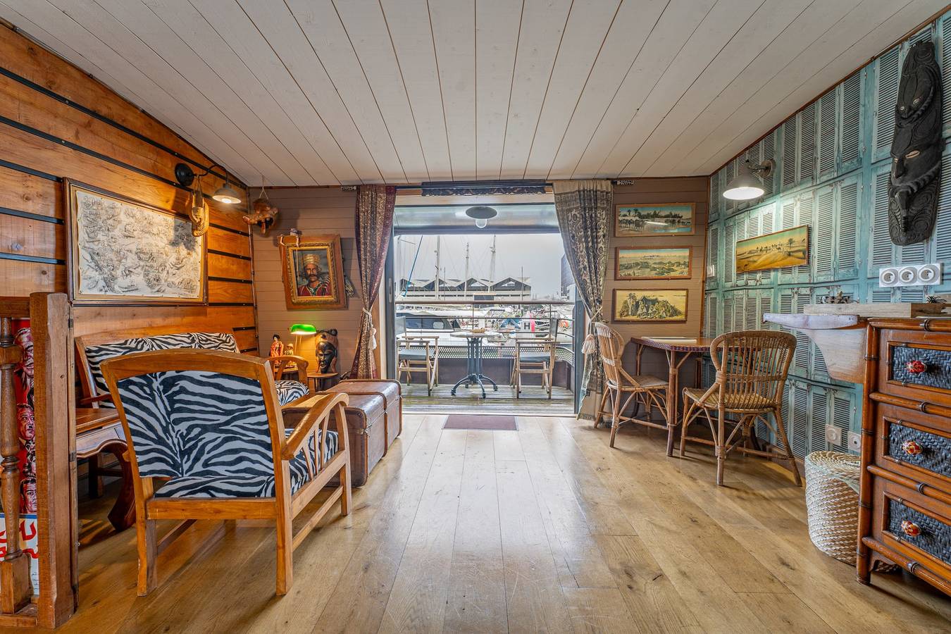 Boot für 2 Personen mit Balkon in Bordeaux, Bordeaux und Umgebung