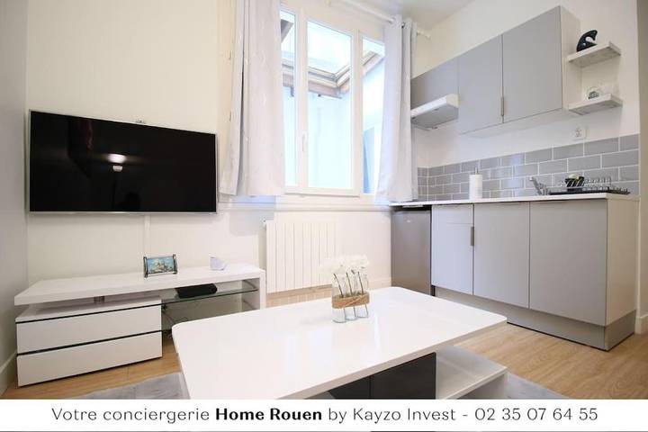 Gîte pour 2 personnes, avec terrasse dans Cathedrale Notre Dame Rouen - 3