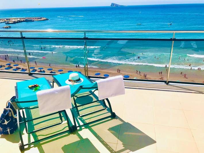 Hôtel pour 2 personnes, avec terrasse et piscine à Benidorm