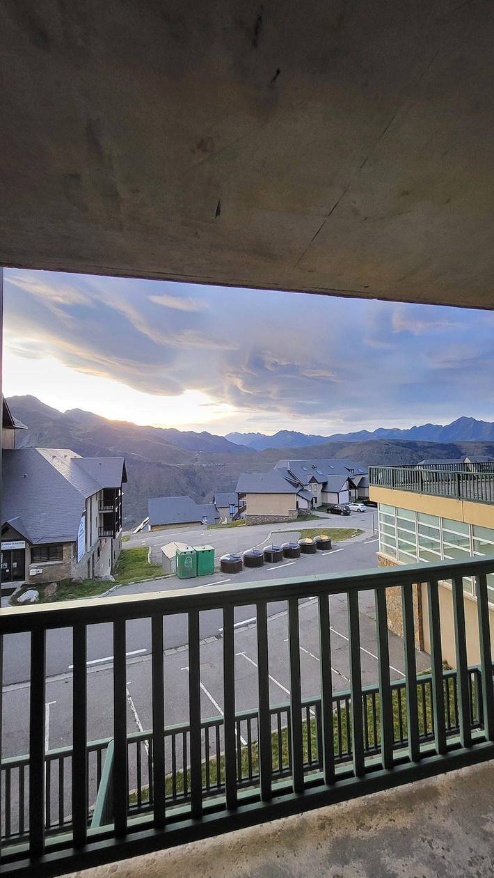 Chalet pour 6 personnes, avec balcon à Peyragudes