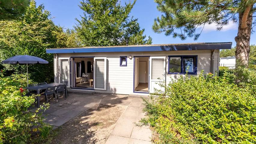Chalet voor 7 personen, met zwembad en tuin in Egmond aan Zee