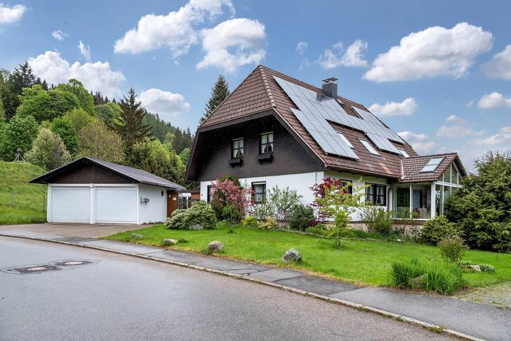 Ferienwohnung für 3 Personen, mit Garten und Sauna in Falkau (Feldberg)
