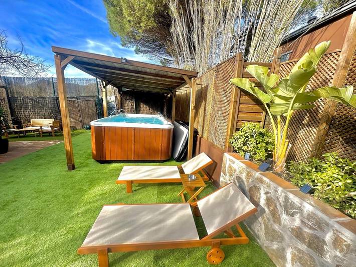 Chalet para 7 personas, con jardín y jacuzzi, Se admiten mascotas en Campo de Gibraltar - 4