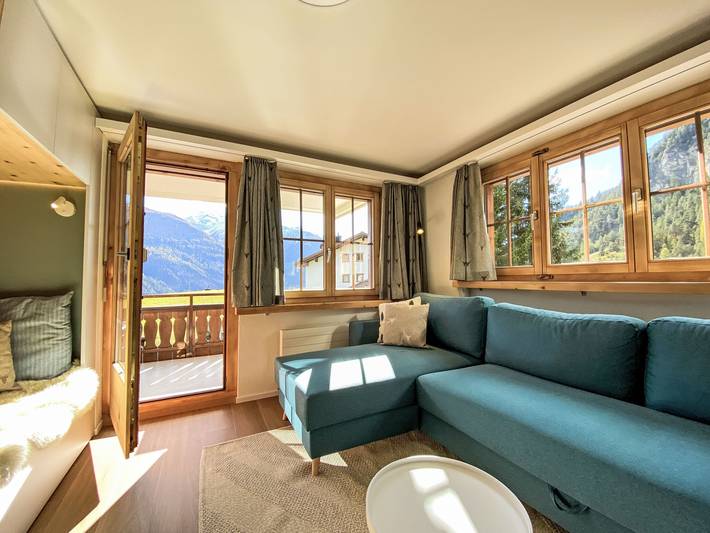 Ferienwohnung für 4 Personen, mit Balkon und Garten