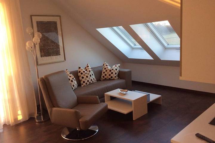 Ferienwohnung für 4 Personen, mit Balkon und Garten sowie Sauna und Pool - 1