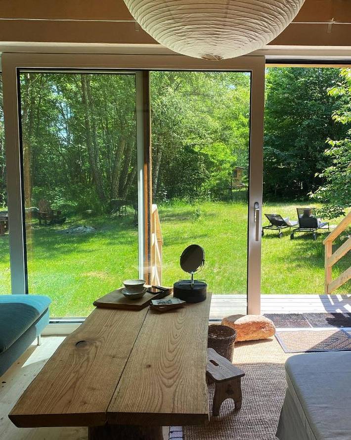 Domek letniskowy dla 6 osób, z ogród i widok, zwierzęta dozwolone w Pojezierze Iławskie