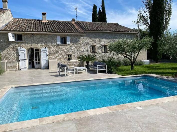 Chalet para 6 personas, con piscina y jardín - 1