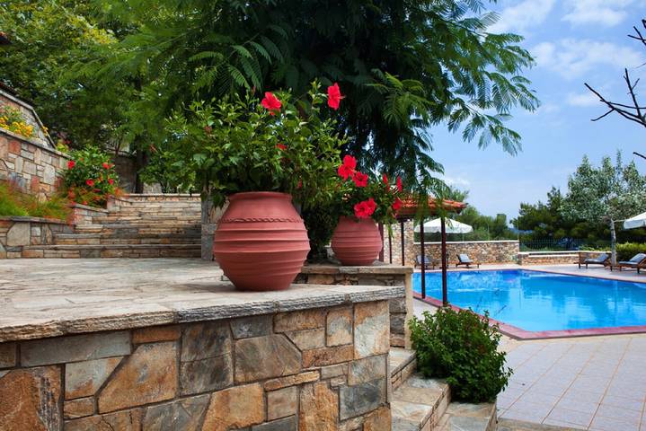Ferienhaus für 2 Personen, mit Balkon und Garten auf Alonissos