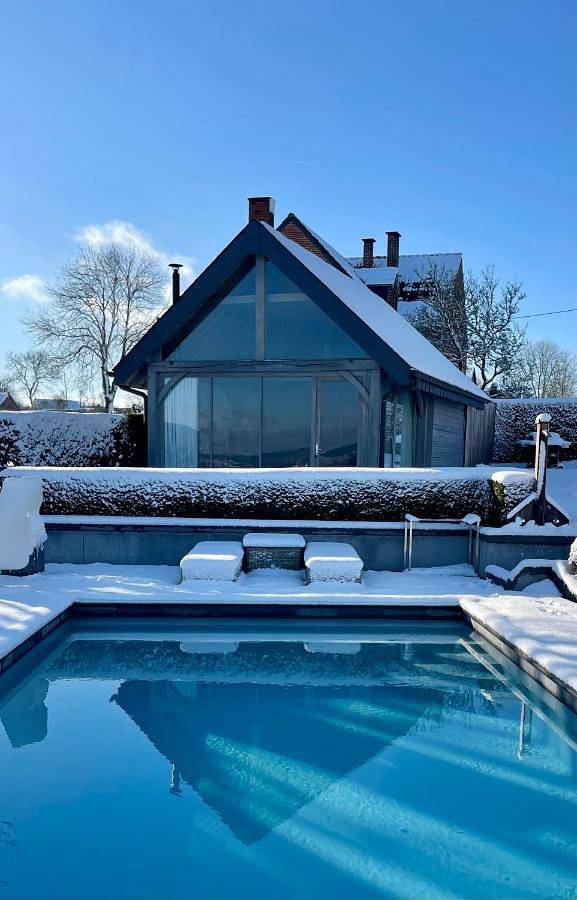 Gîte pour 2 personnes, avec sauna et jardin ainsi que vue et piscine à Pepinster - 2