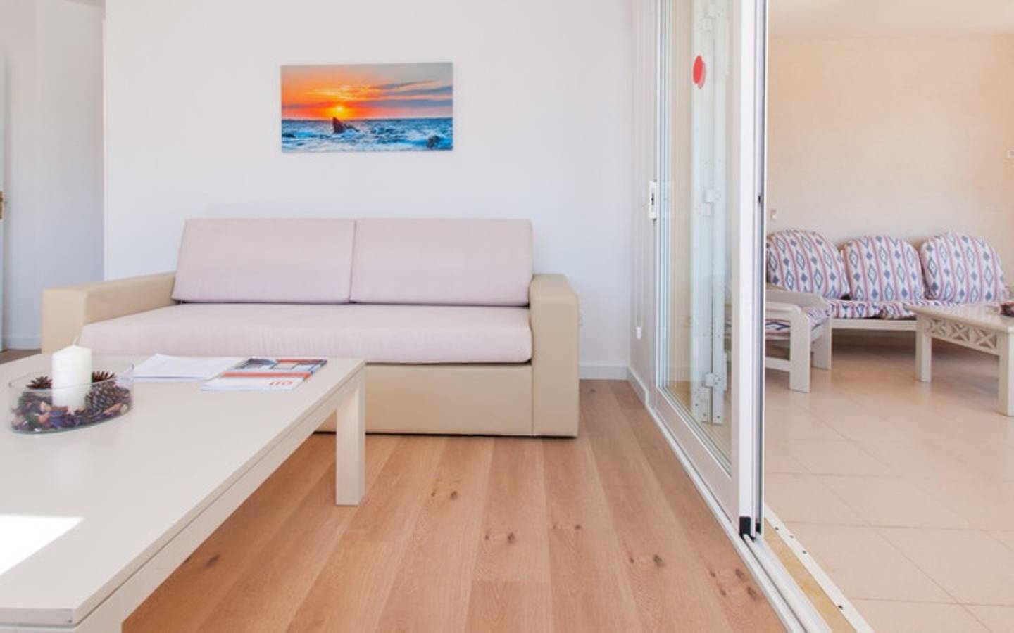 Ganze Wohnung, Ferienwohnung "Sun Of The Bay Vidalba-Bloq2 Apto 2" mit Meerblick, privater Terrasse und Wlan in Playa de Alcúdia, Alcúdia