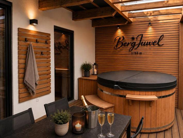 Chalet für 10 Personen, mit Balkon und Whirlpool sowie Terrasse und Sauna in Turrach