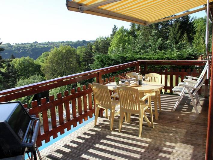 Maison de vacances pour 6 personnes, avec piscine ainsi que terrasse et jacuzzi