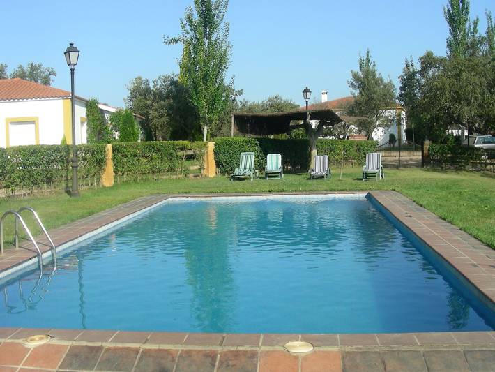 Casa de vacaciones para 6 personas con jardín in Herrera de Alcántara, Parque Natural del Tajo Internacional