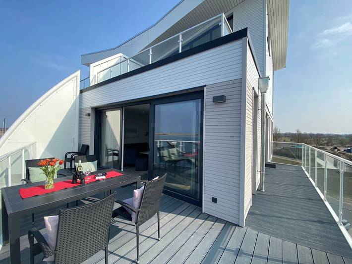 Ganze Wohnung, "Sehnsucht Meer" - beste Lage, bester Meerblick, Dampfdusche und vieles mehr! in Wendtorfer Strand, Wendtorf