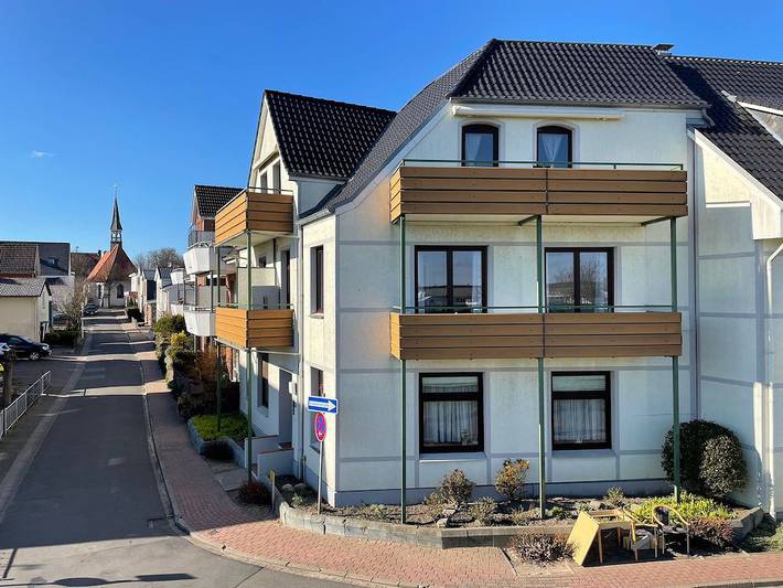 Ganze Ferienwohnung, Haus Achtern Diek - Fewo Kutterblick - 1-Raum-Ferienwohnung Kutterblick in Hafen Büsum, Büsum