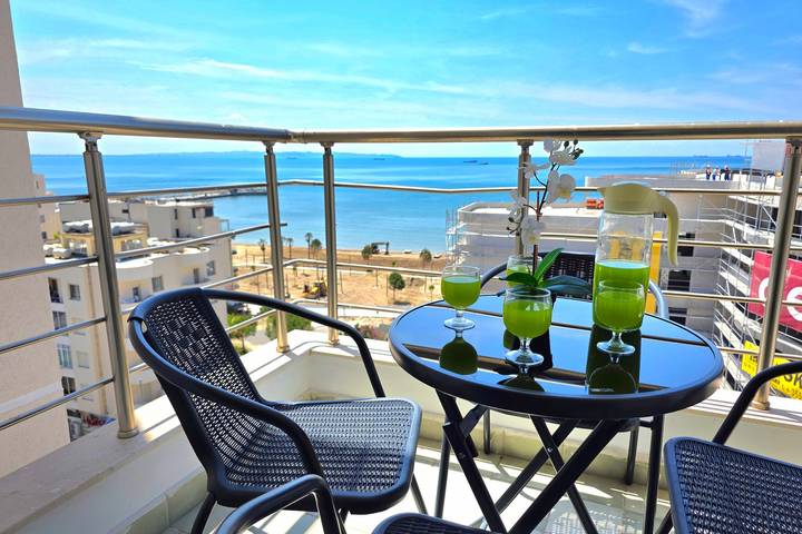 Gîte pour 5 personnes, avec vue sur l’océan et balcon à Durrës - 4