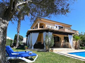Ferienhaus in Can Picafort, Santa Margalida für 8 