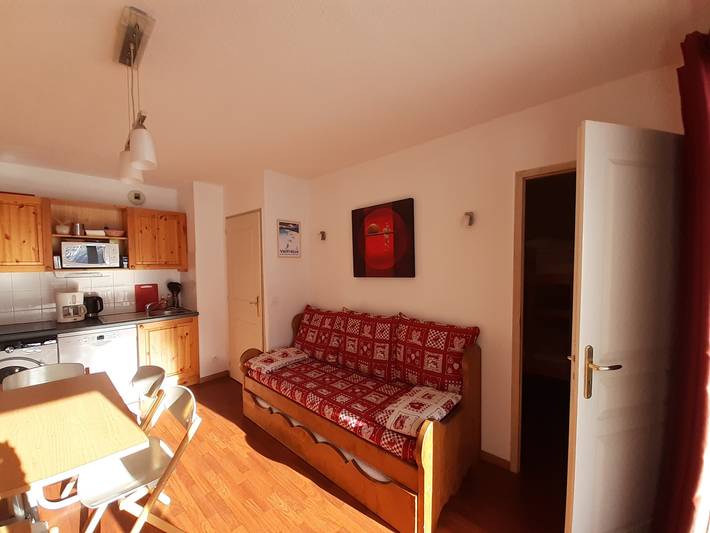 Chalet pour 4 personnes, avec balcon dans Valfréjus - 2