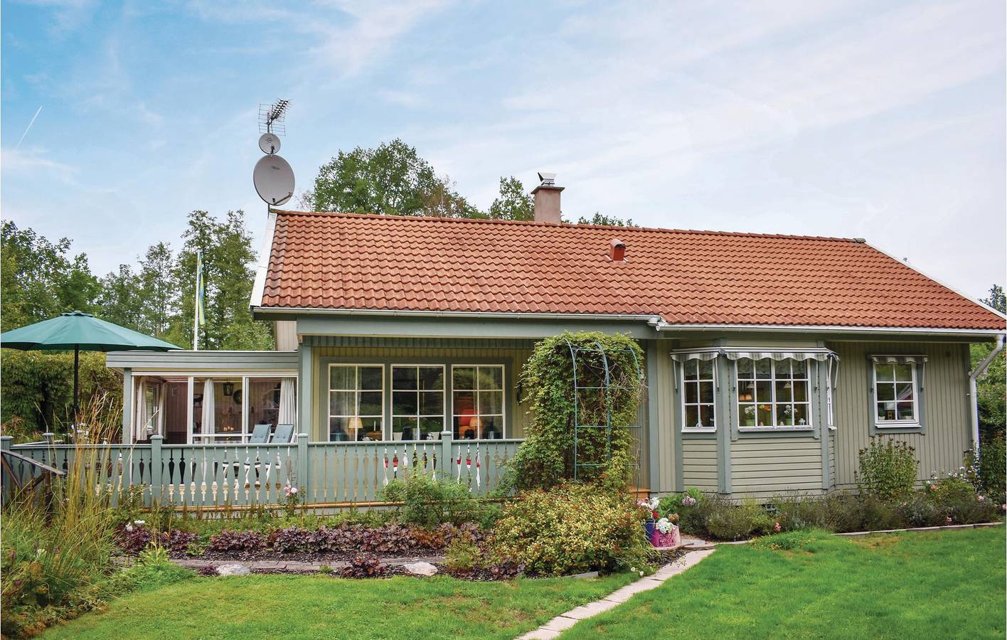 Ferienhaus für 6 Personen mit Sauna in Östergötland