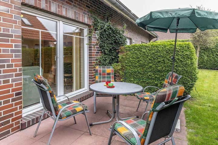 Ferienhaus für 5 Personen, mit Terrasse und Garten